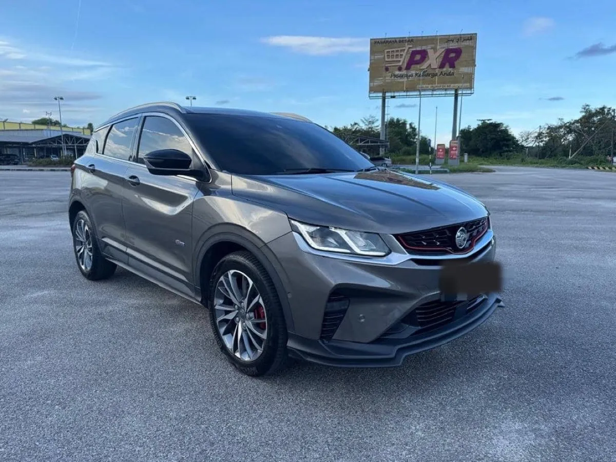 Proton X50 1.5 TGDI — Compact SUV, front three-quarter view