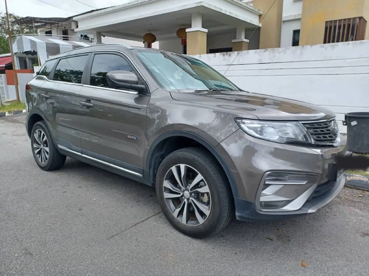 Proton X70 1.8 — Five-seat SUV, front three-quarter view